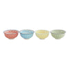 Handstamped Stoneware Bowl asst.
