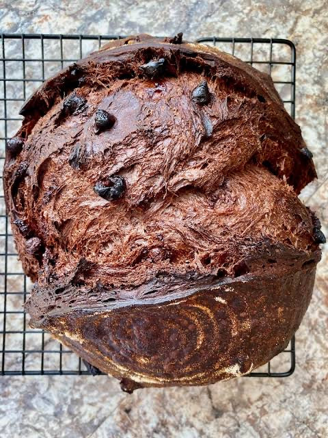 Cooking Class: Dark Chocolate Cherry Sourdough Bread with Lisa Stachitus Nov 14th at 10 am