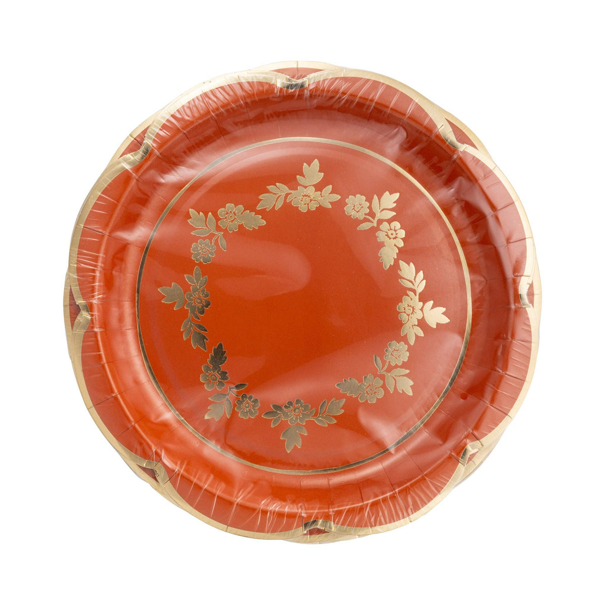 Floral Ring 9" Paper Plate (8ct)