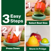 Reusable Silicone Food Savers – Sage Green (Set of 5)