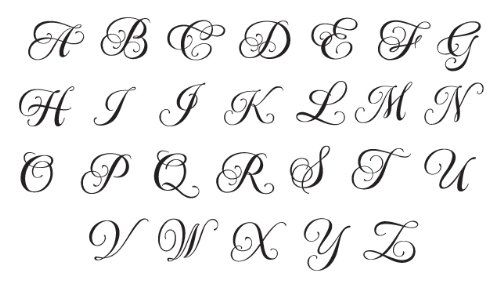 Cake Topper Initial J Script Metal (Dis)
