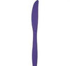Solid Color Plastic Knives