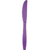 Solid Color Plastic Knives