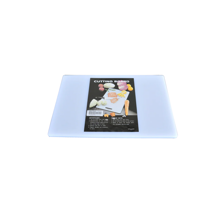 Cutting Board Poly White 12'' x 18'' x 3/4''