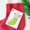 Happier Notes Stocking Gift Tags 8 ct