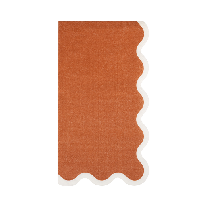 Rust Ric Rac Dinner Paper Napkins