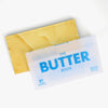 Butter cookbook with translucent book cover with title 'The Butter Book' on a light background