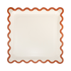 Rust Ric Rac Paper Plates
