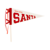 Santa Felt Pennant Flag