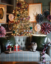 Red and Green Plaid 20ft Christmas Paper Chains