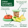 Reusable Silicone Food Savers – Sage Green (Set of 5)