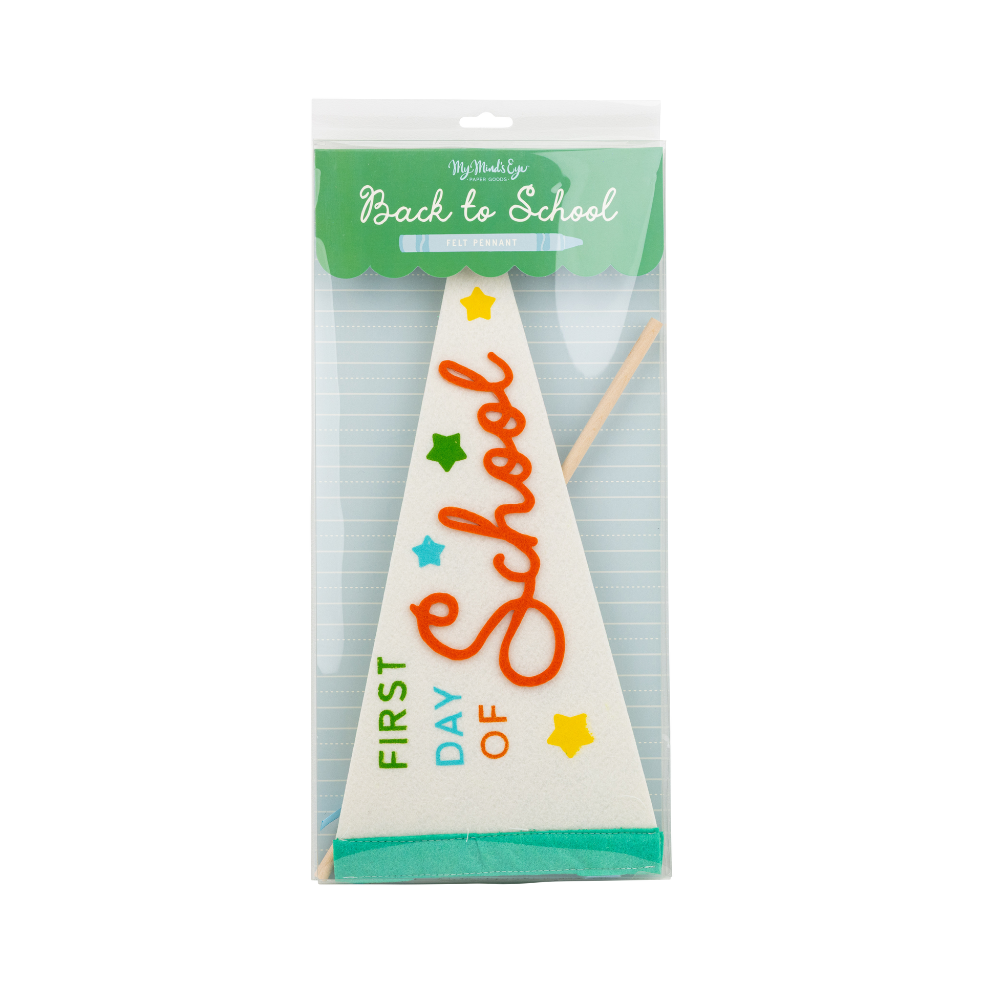 BTS1215 - First Day Felt Pennant