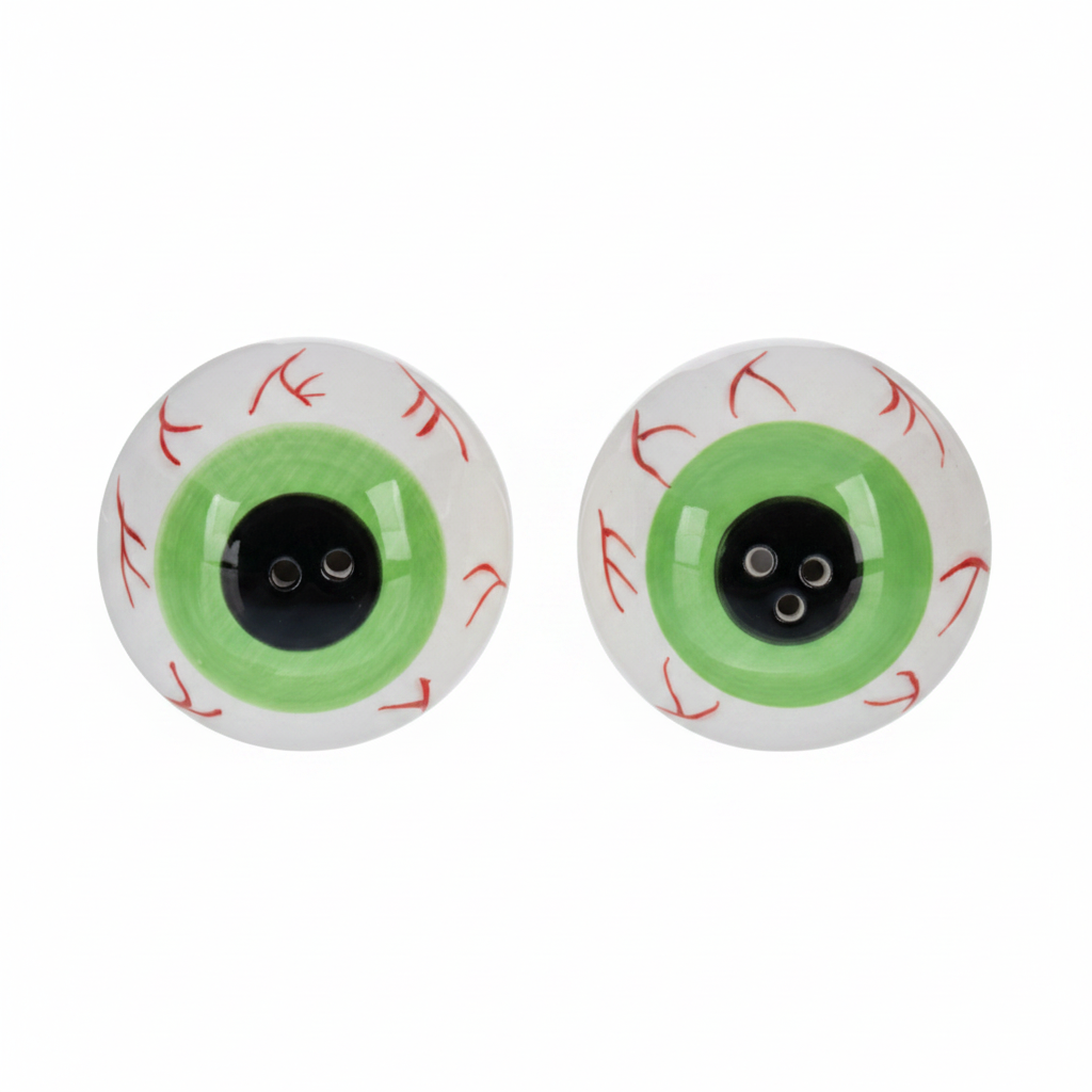 Eerie Eyeball Salt & Pepper Shakers (1 pair)