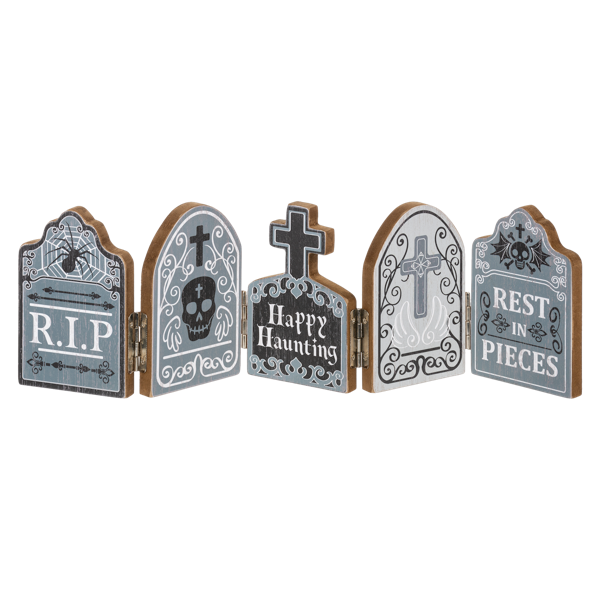 Tombstone Accordion Sign