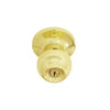 Entry Knb Ball Polished Brass