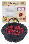 Love You Berry Much Charms in a Basket