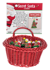 Secret Santa Charms in a Basket