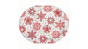Platter Oval Let It Snow 12/8