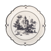 Halloween Scenes 9" Plate Set