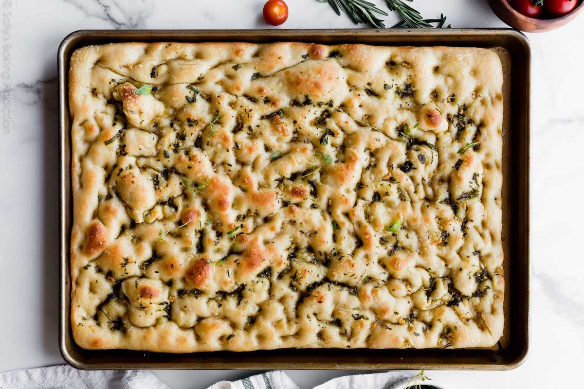Cooking Class: Focaccia with Annie Wright June 13th at 11 am