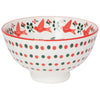 Winterberry Stamped Christmas Bowl 4"