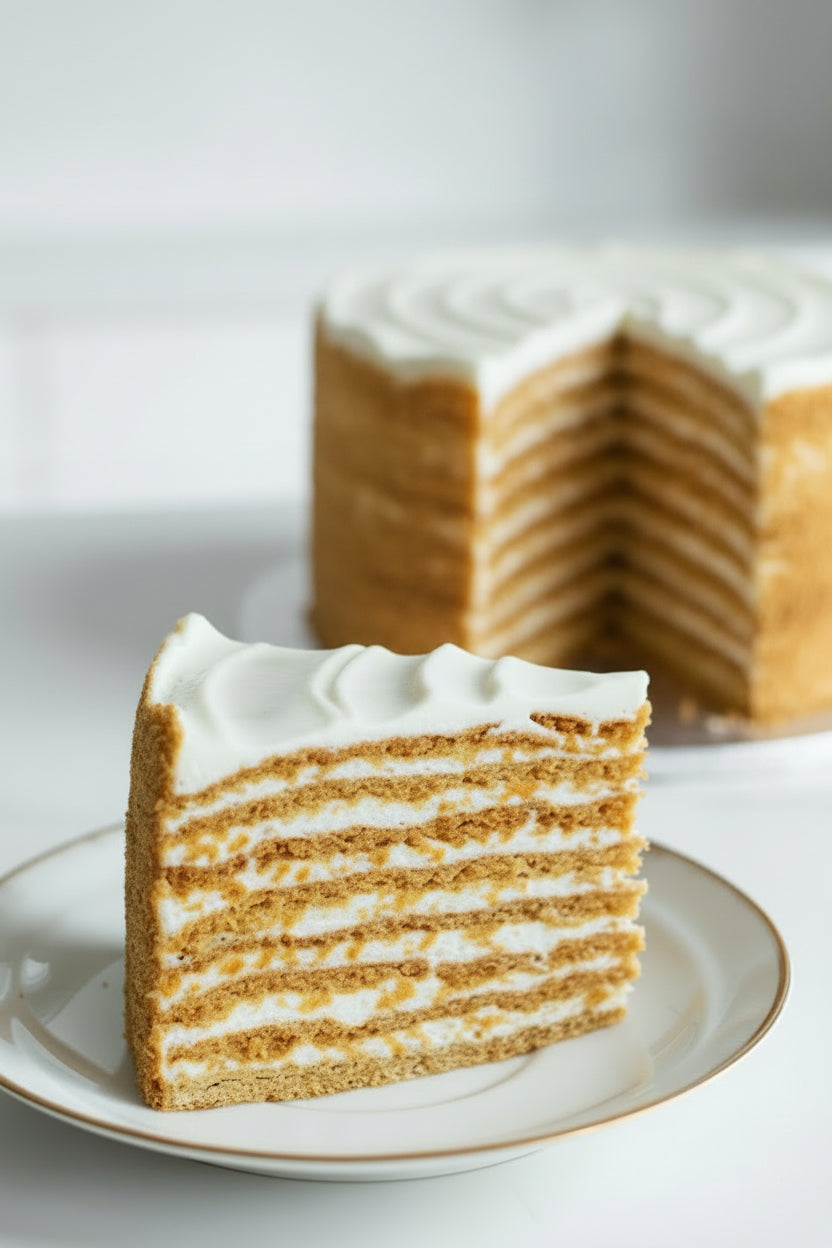 Cooking Class: Layered Honey Cake with Chef Martin Earl July 17th at 6 pm
