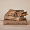 MDF & Linen Halloween Themed Book Storage Boxes
