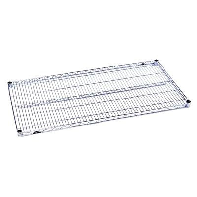 Shelving,Wire,24"X48",Brite Finish,Intermetro