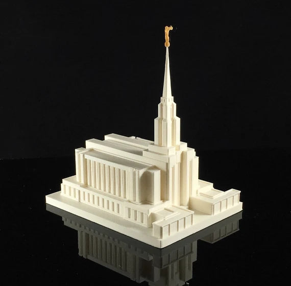 Cake Topper Temple Oquirrh Mt. Large