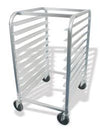 Bun Pan Rack Aluminum 25"X 20"X 38" W/Casters (dis)