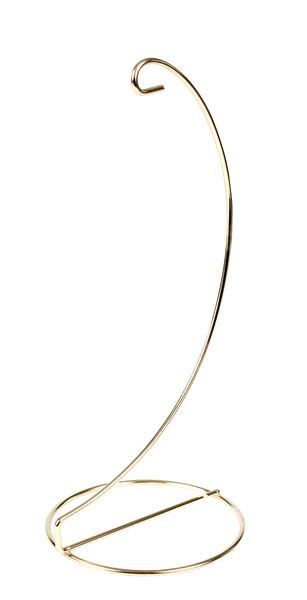 11" Gold Ornament Stand