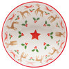 Santa's Reindeer  Bowl 4in