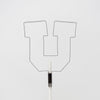 Little Lollies Lollipop Molds - Letter U