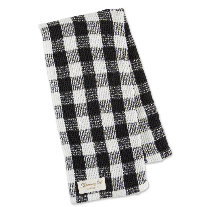 Dish Towel WaffleBlack