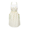 Floral apron on a white background