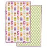 Soda Pop Printed Microfiber Dishtowel