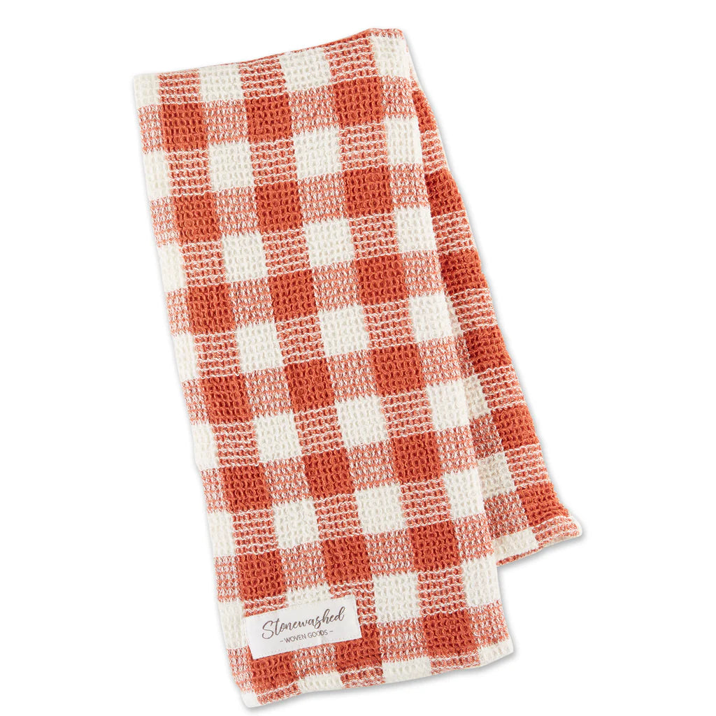 Dish Towel Waffle Ginger