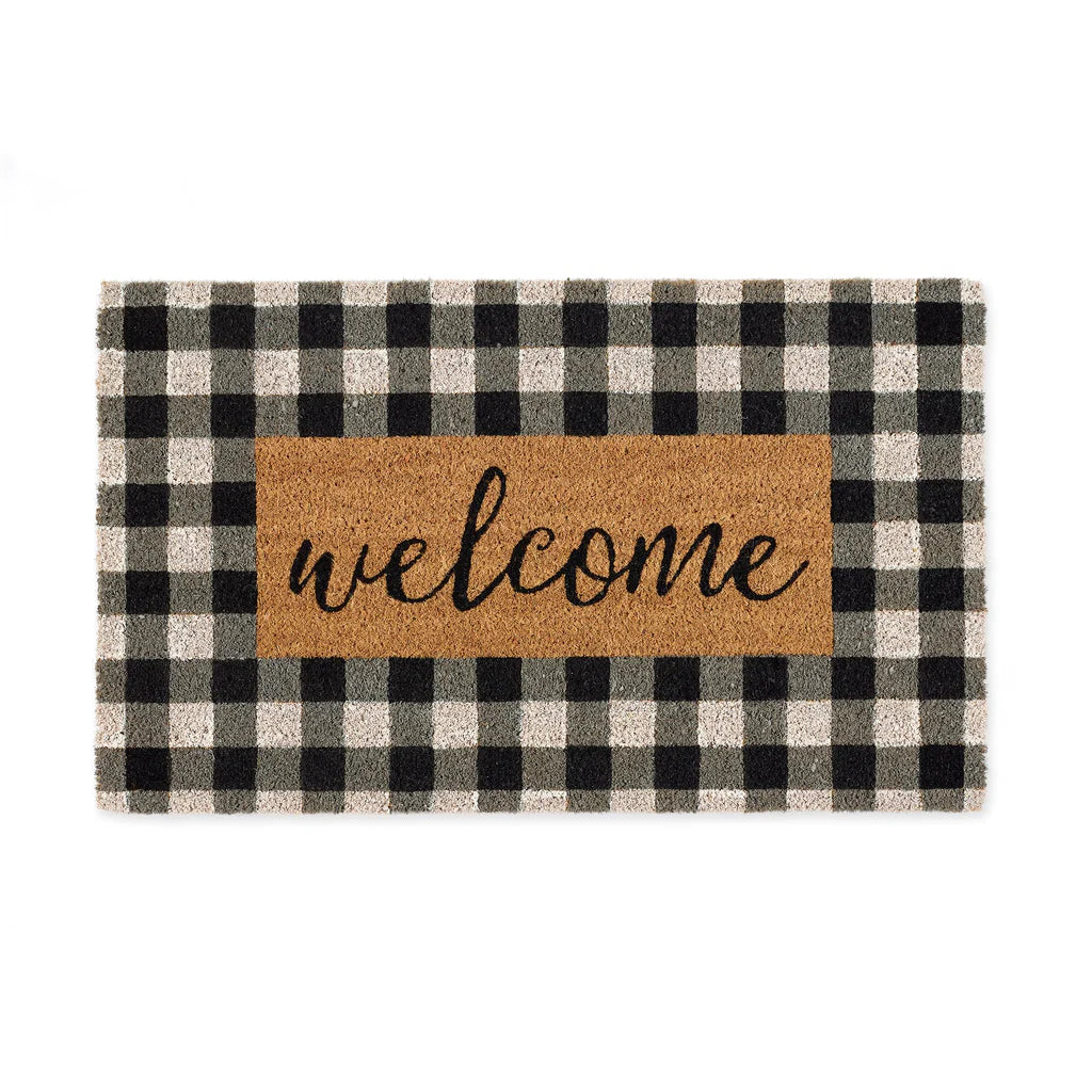 Doormat Checkers Welcome
