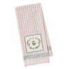 Bee Wreath Dishtowel
