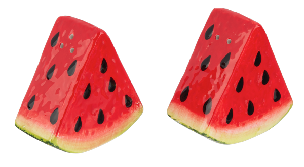 Watermelon Salt & Pepper Shaker Set
