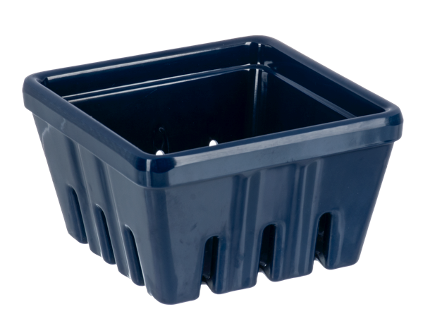 Dark Blue Berry Container