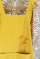 Cross Back Apron Mustard Yellow
