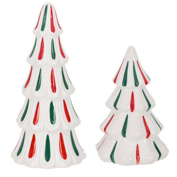 Ribbon Candy Tree Set (2 pc)