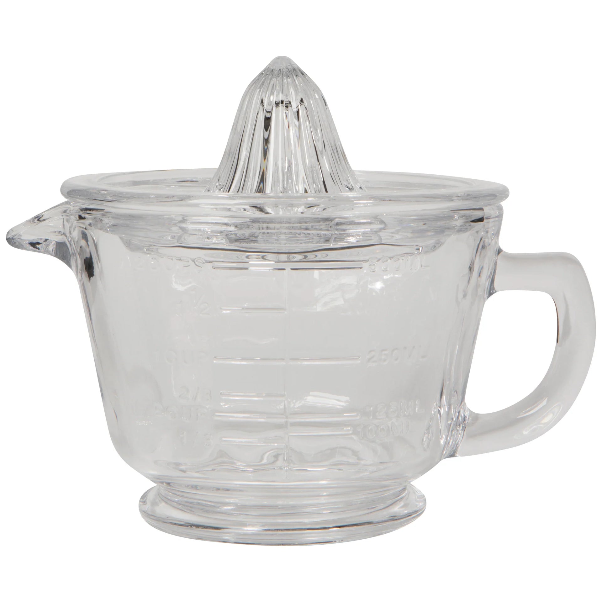 Citrus Reamer Glass