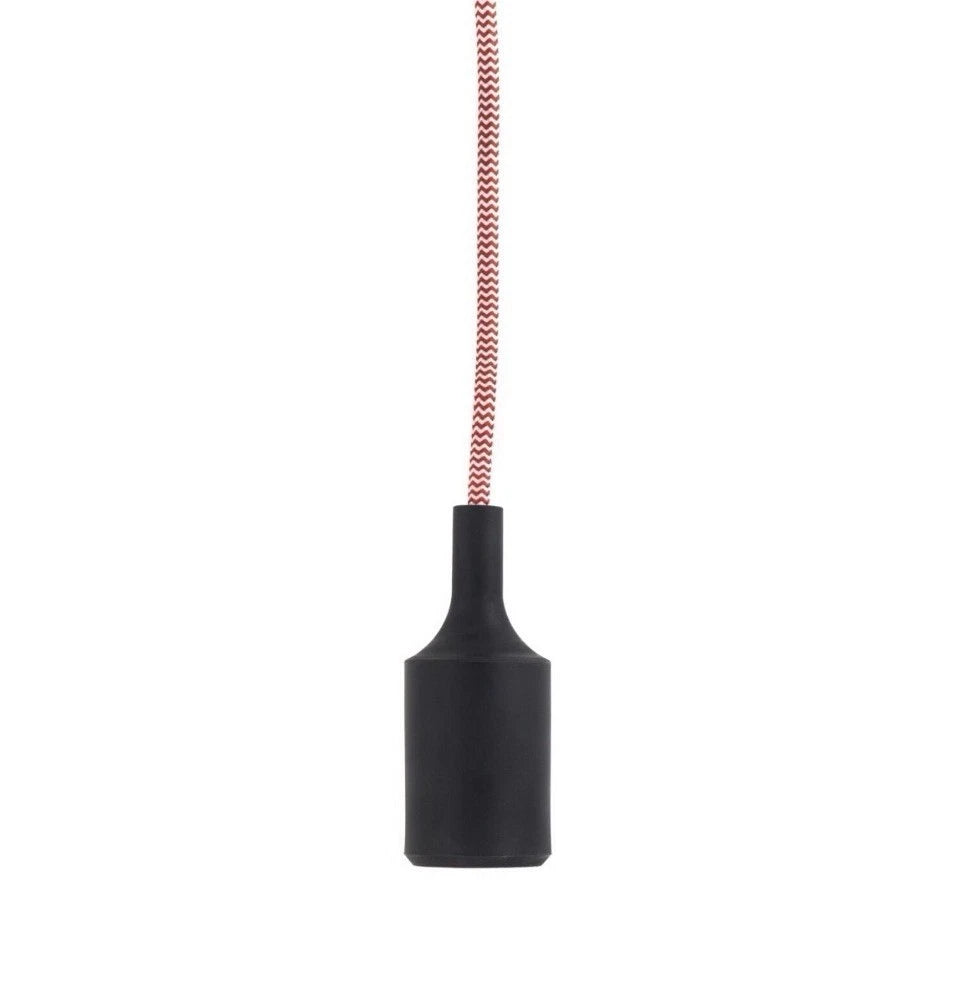 Cord Lamp Red Pendant