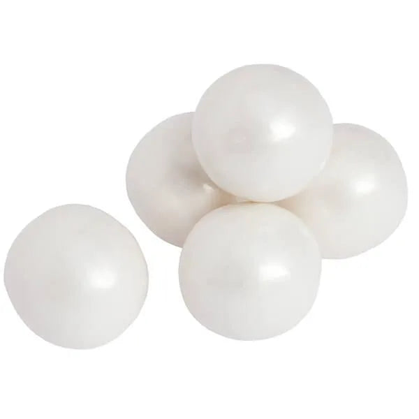 Gumballs 1" White Shimmer 12 lb