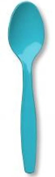 Solid Color Plastic Spoons