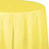 Solid Color 82" Round Table Covers