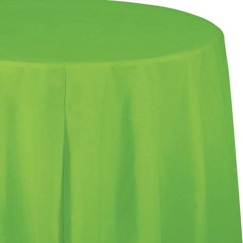 Solid Color 82" Round Table Covers