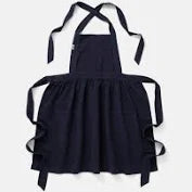 Hostess Apron Blueberry